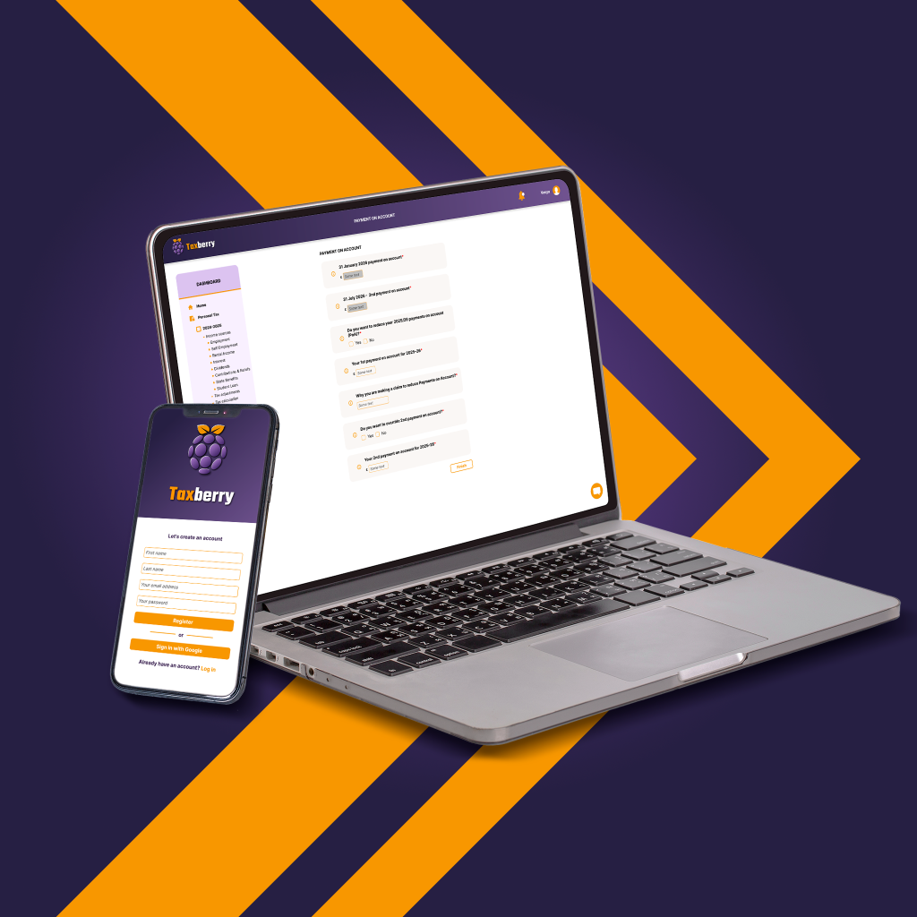TaxBerry Dashboard Interface